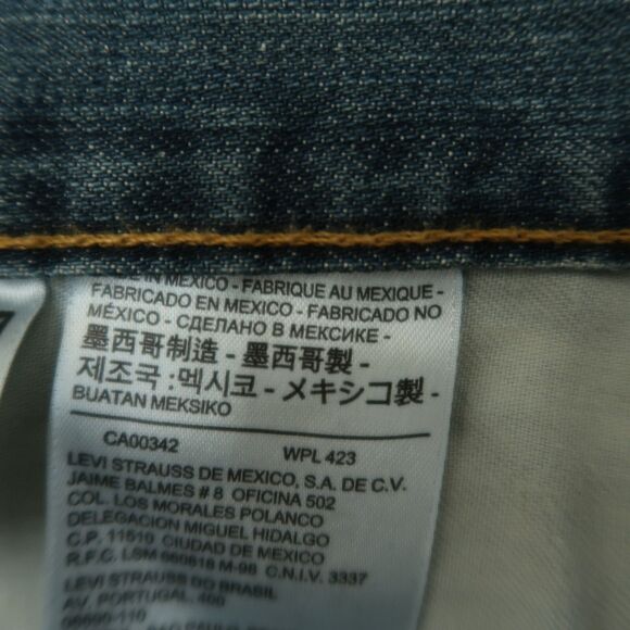 Levi's 559 Jeans Mens Size 34x30 Blue Relaxed Straight 100% Cotton Denim Pants - Picture 8 of 16